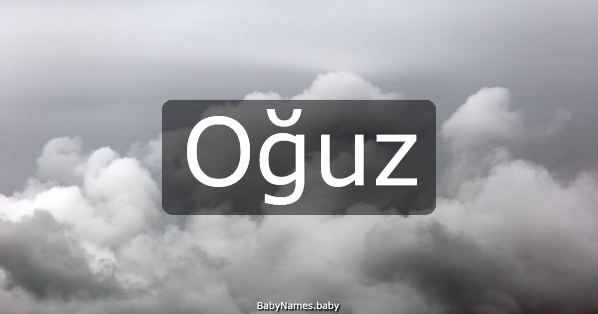 Oğuz