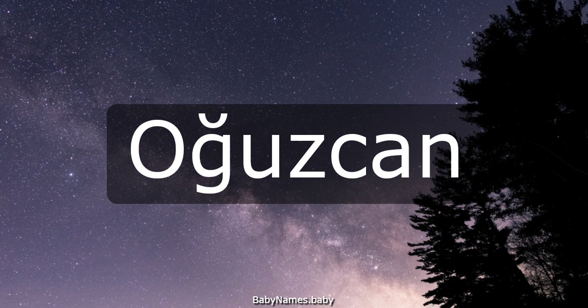 Oğuzcan