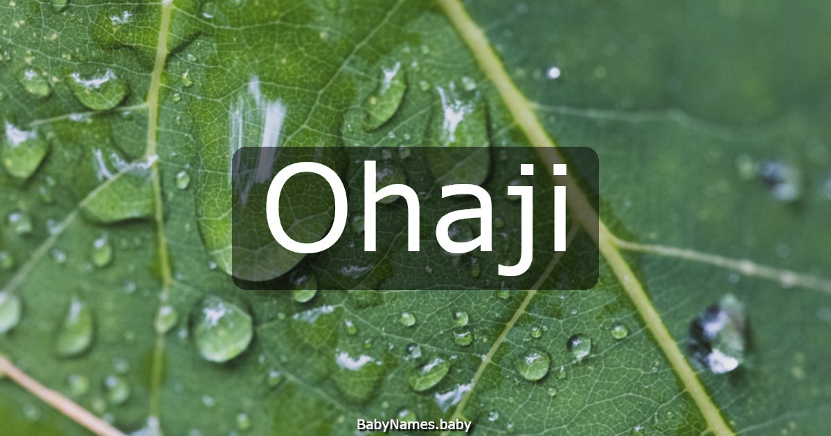 Ohaji