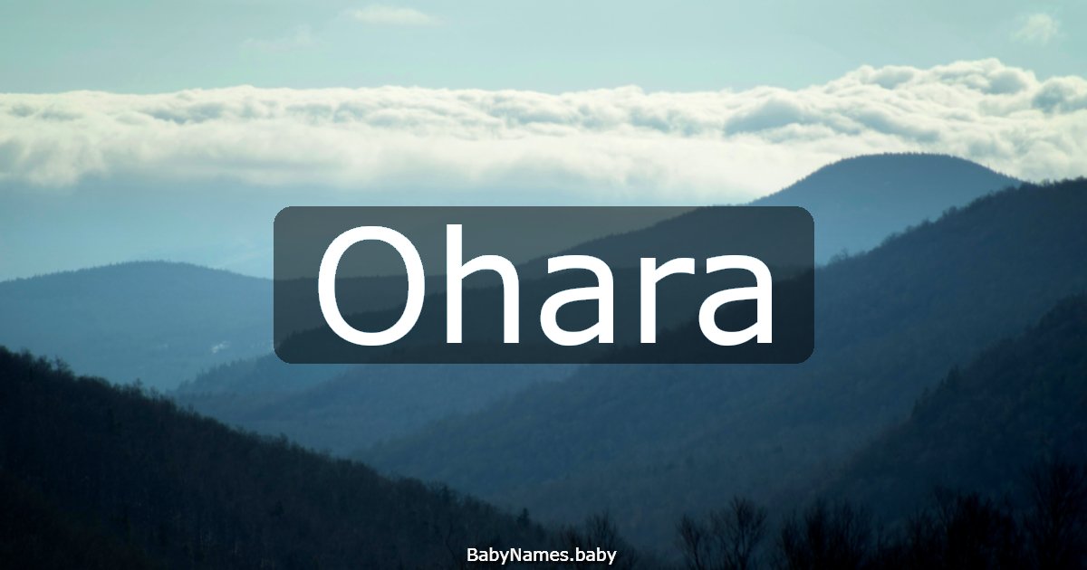 Ohara