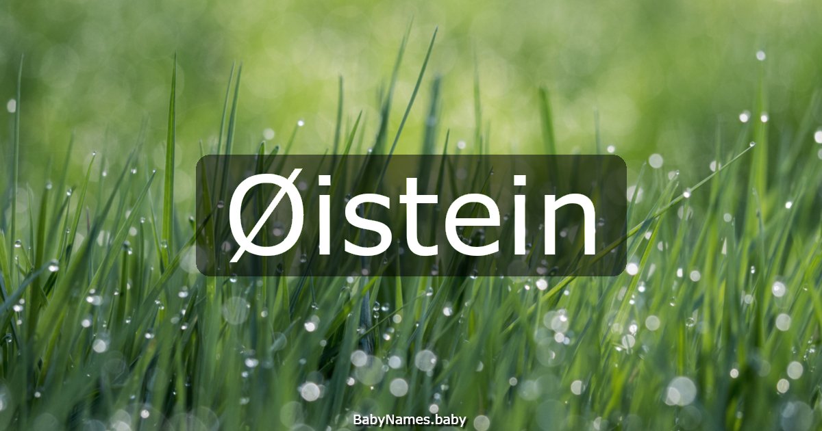 Øistein