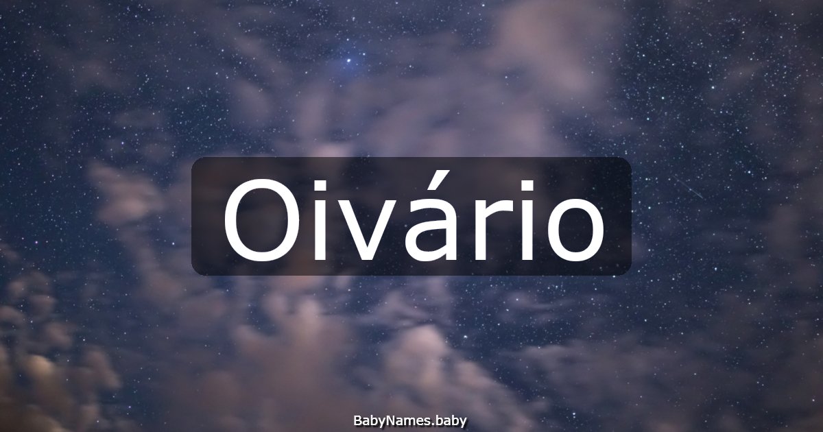 Oivário