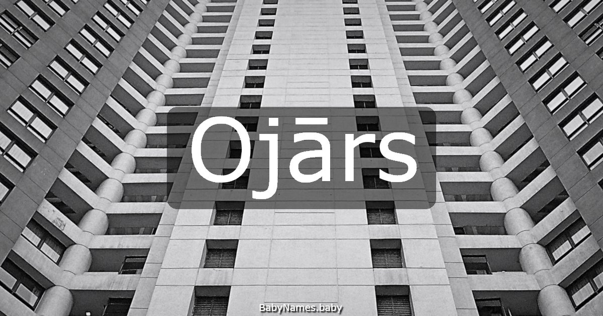 Ojārs