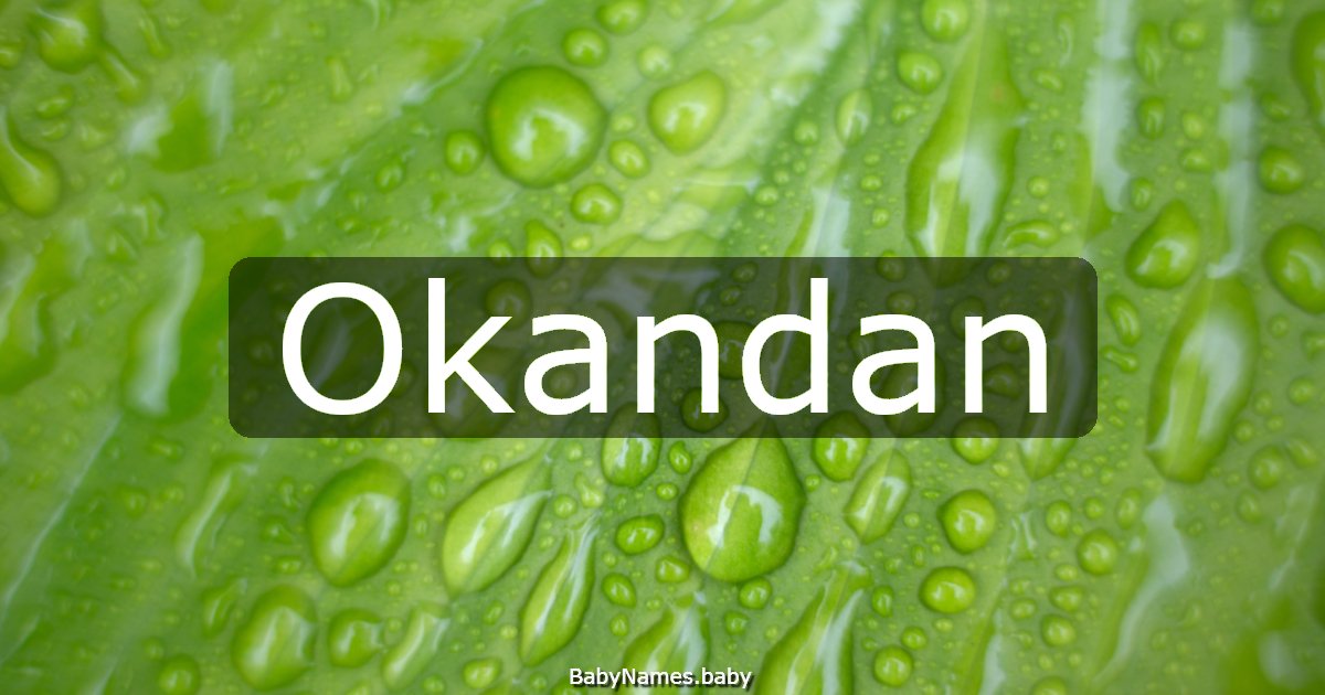 Okandan