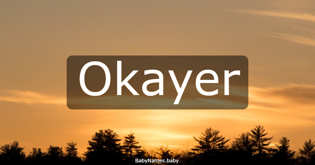 Okayer