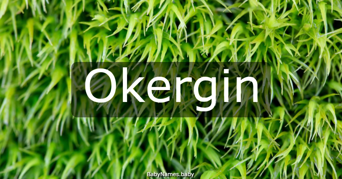 Okergin