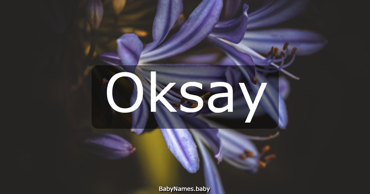 Oksay