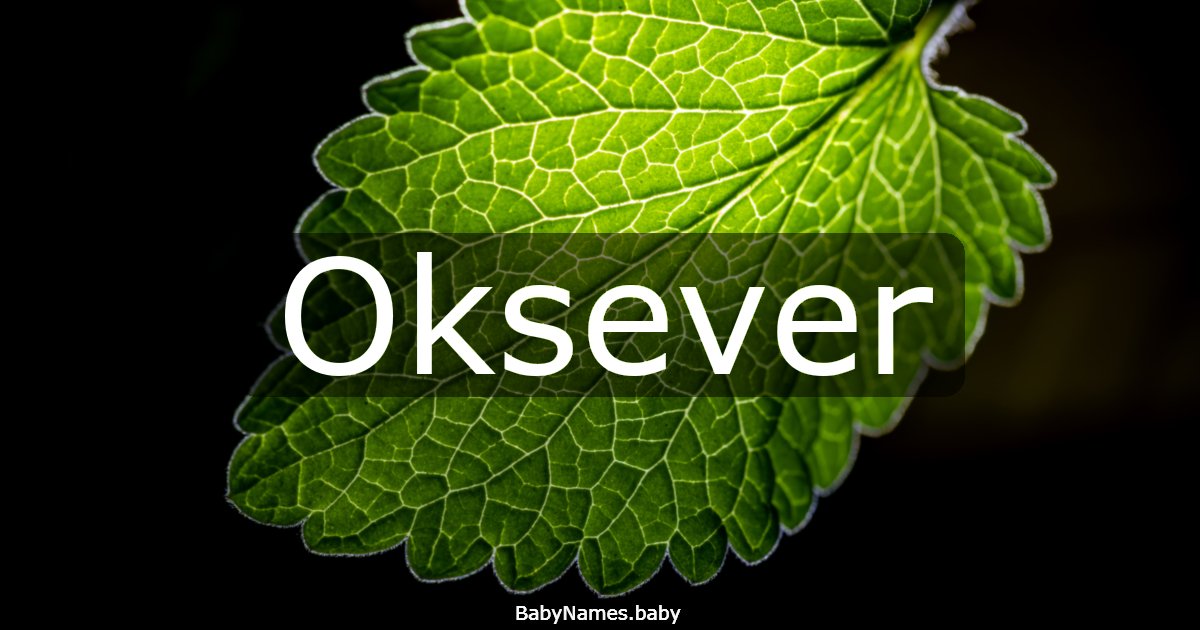 Oksever