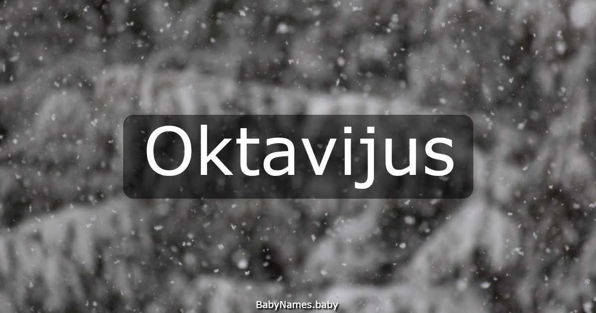 Oktavijus