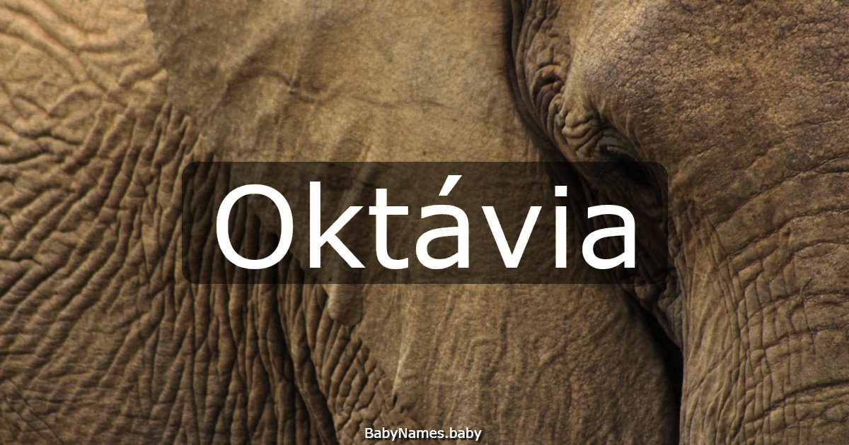 Oktávia