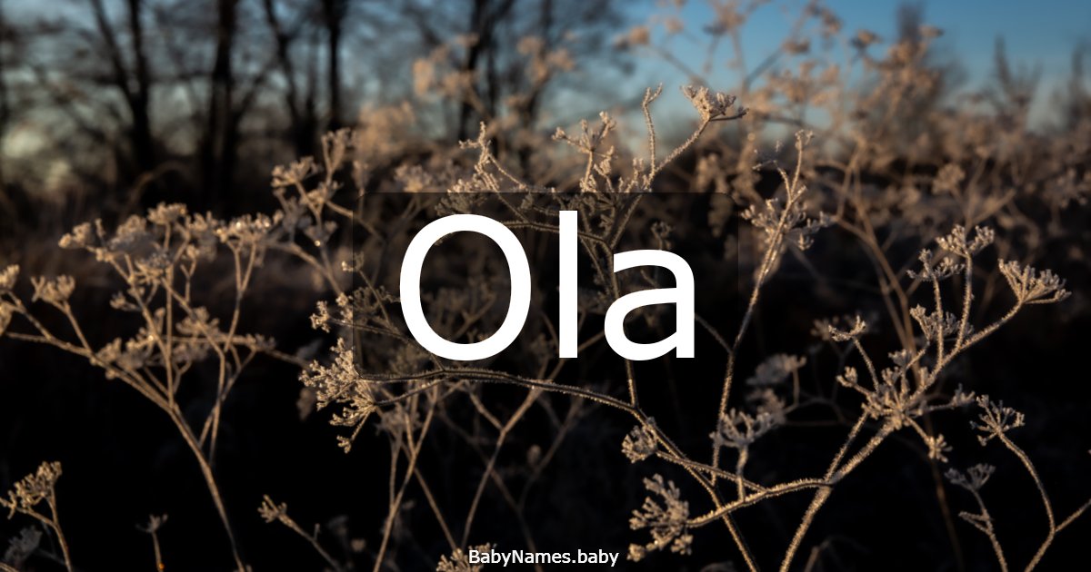 Ola