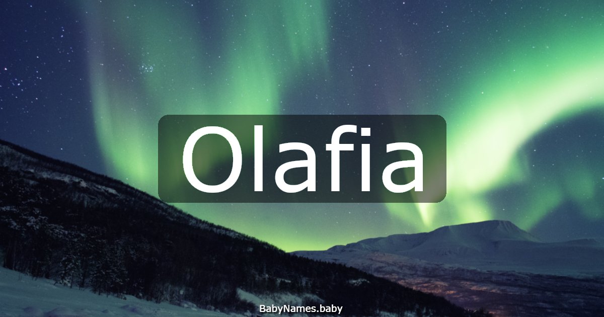 Olafia