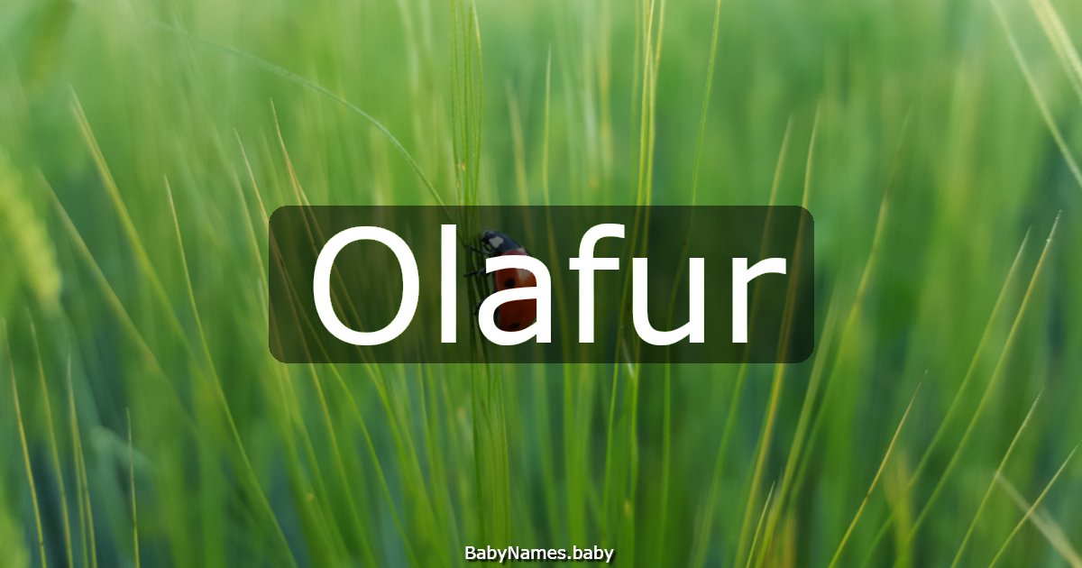 Olafur