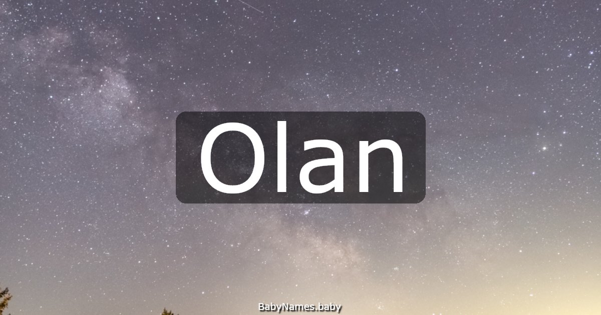 Olan