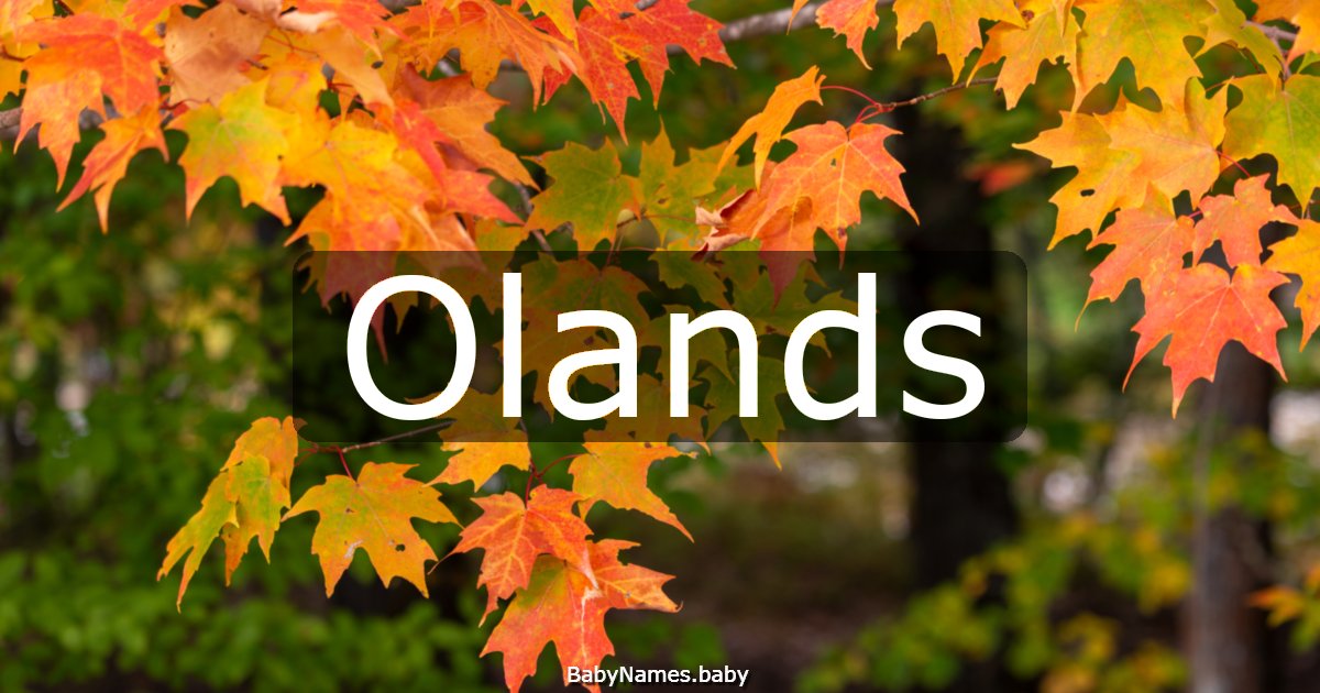 Olands