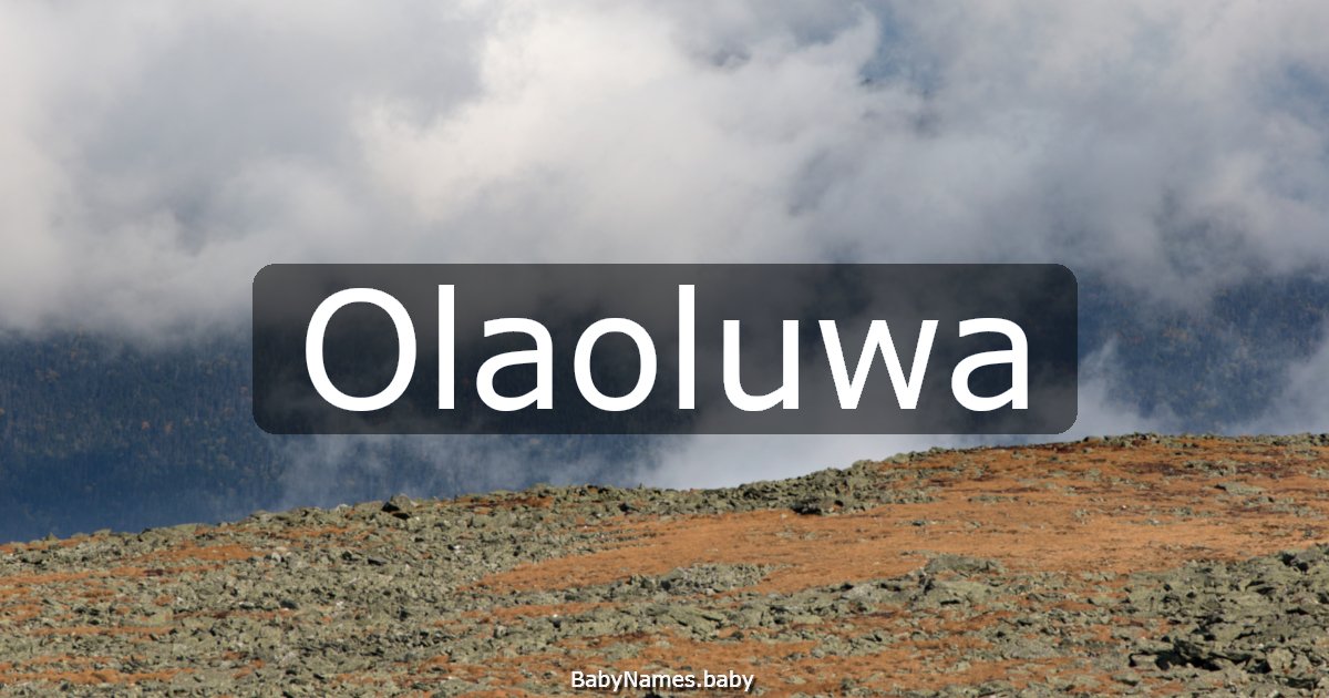 Olaoluwa