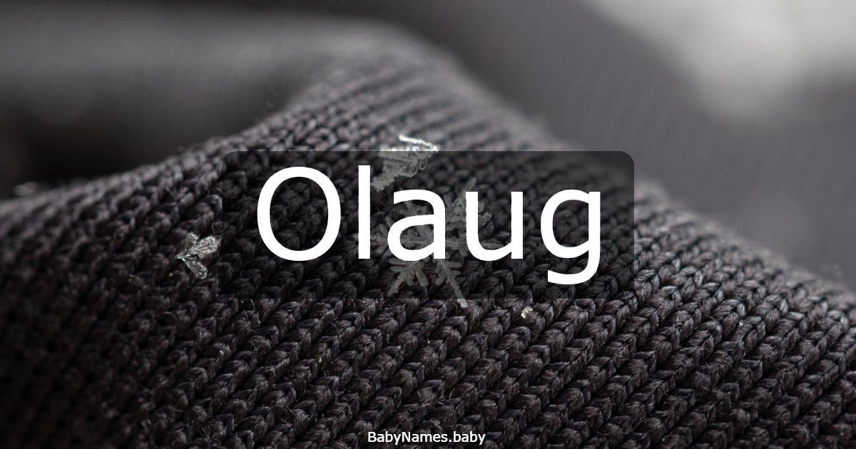 Olaug