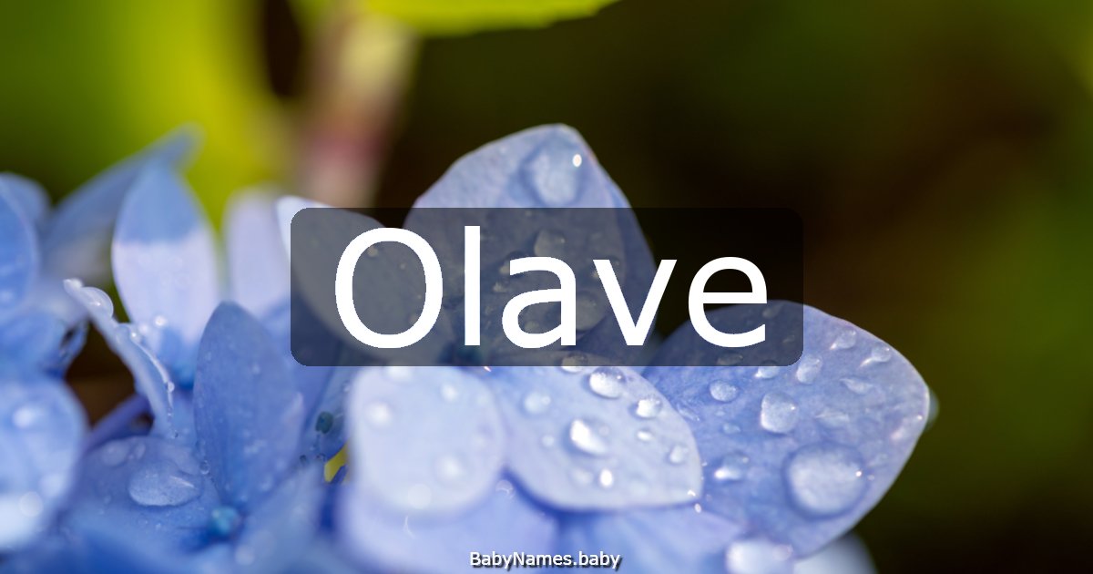 Olave