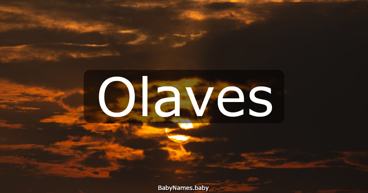 Olaves