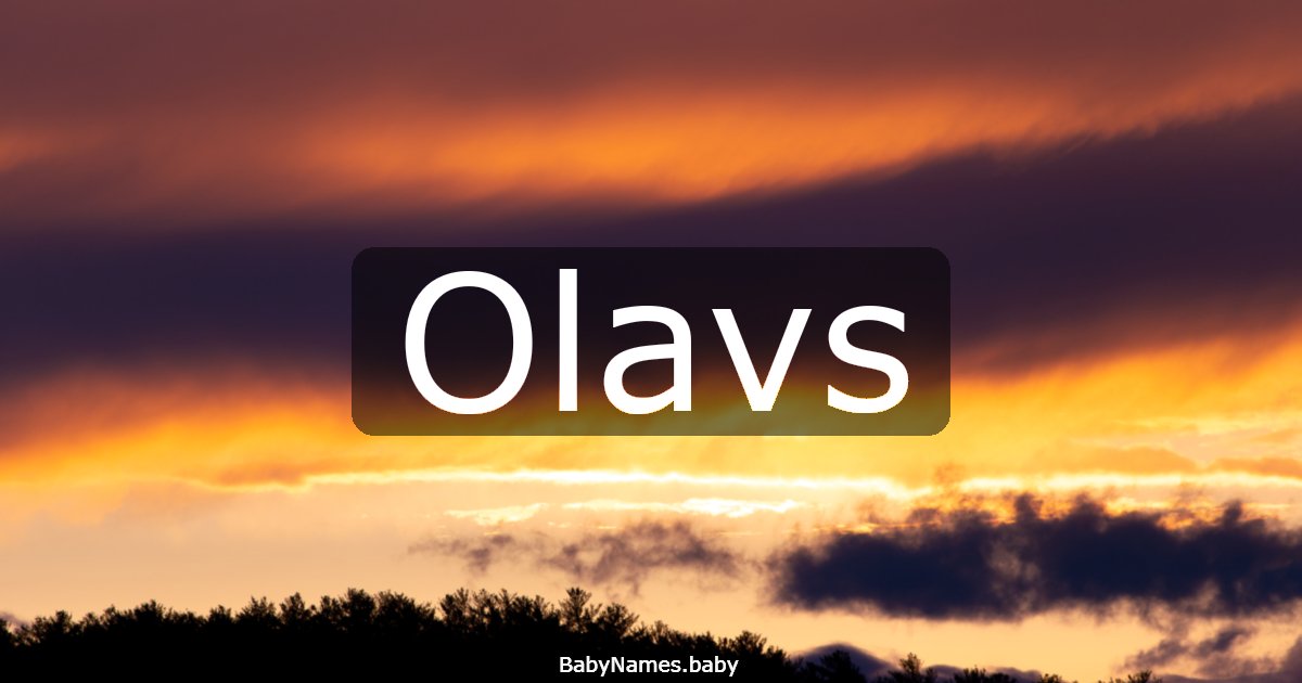 Olavs