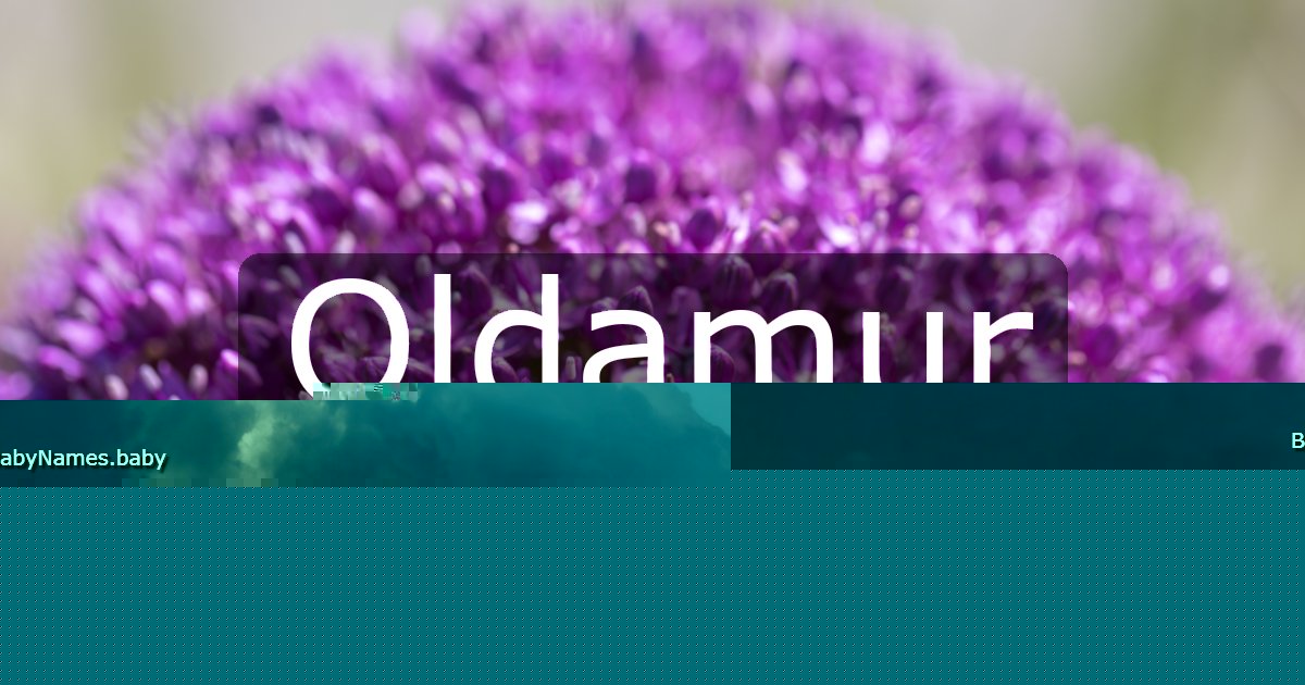 Oldamur