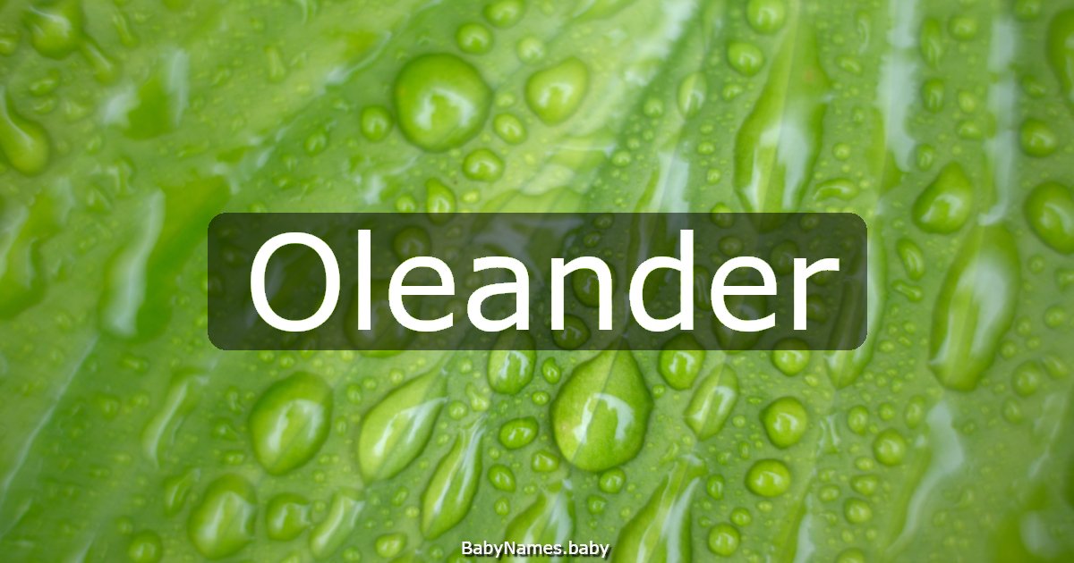 Oleander