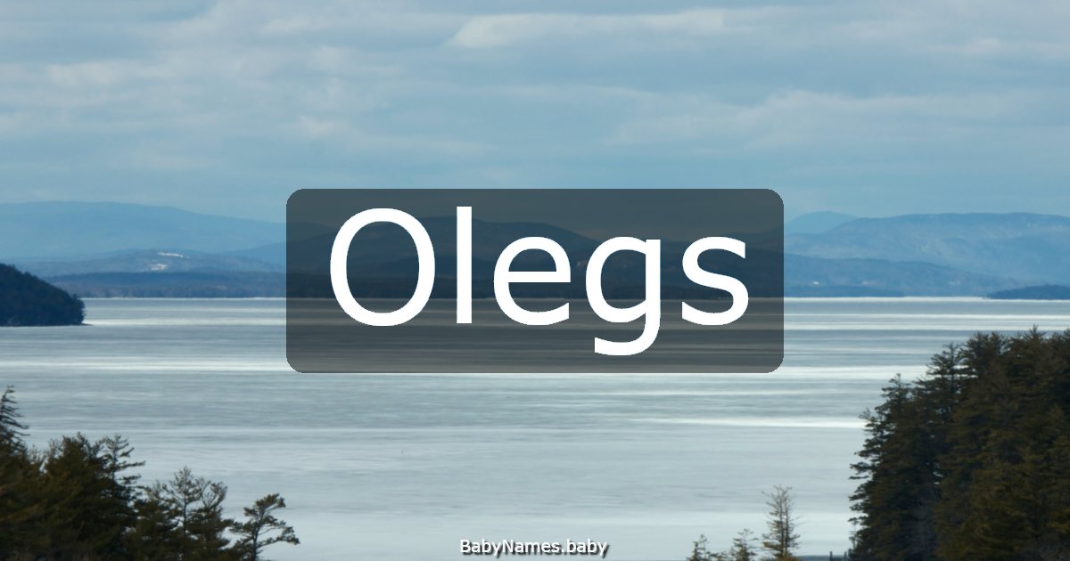 Olegs