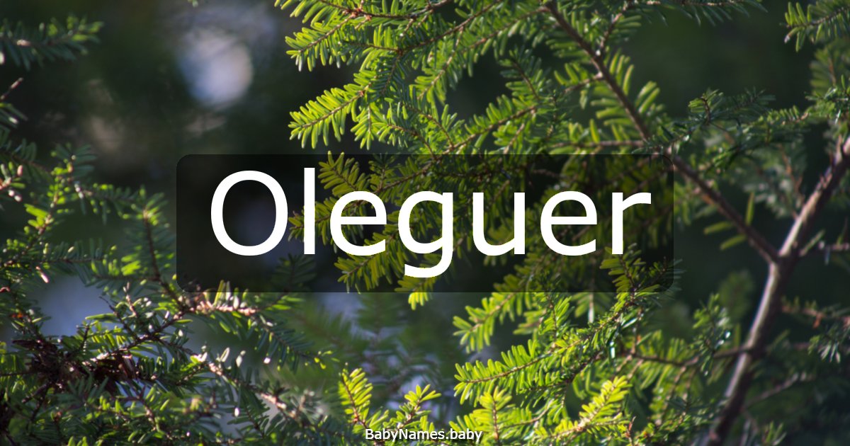 Oleguer