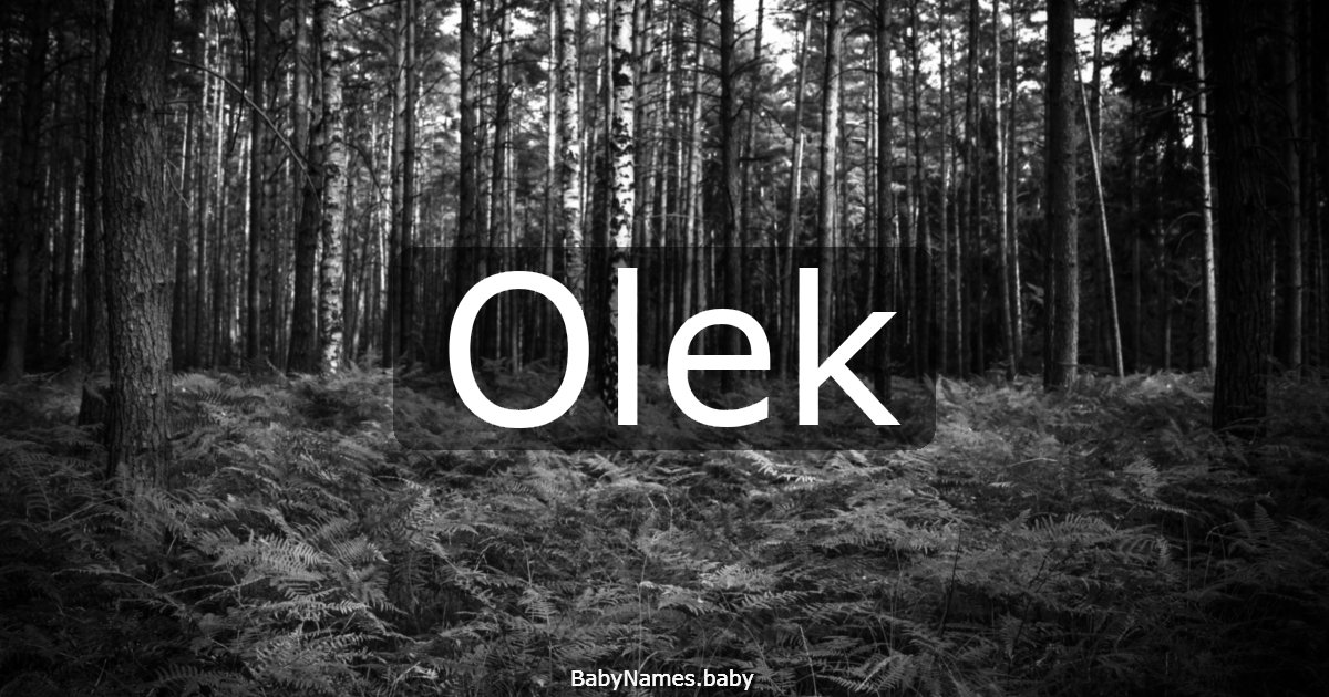 Olek