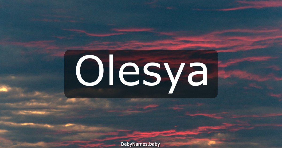 Olesya