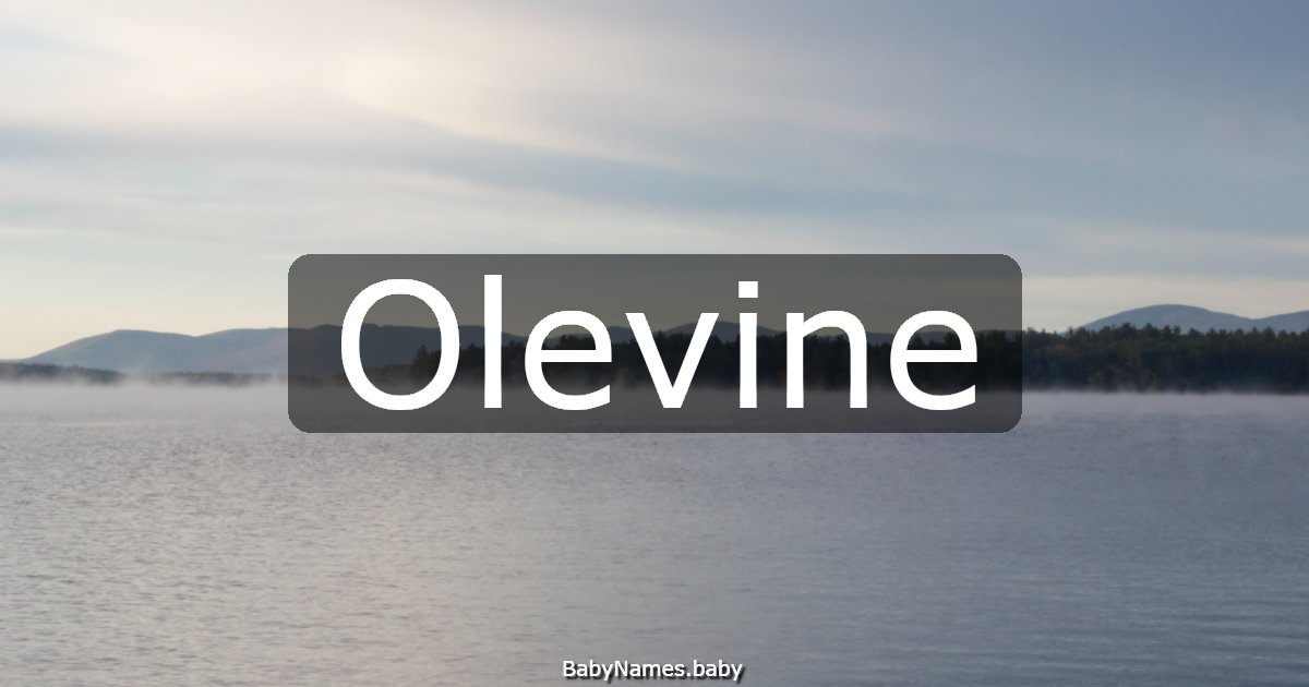 Olevine