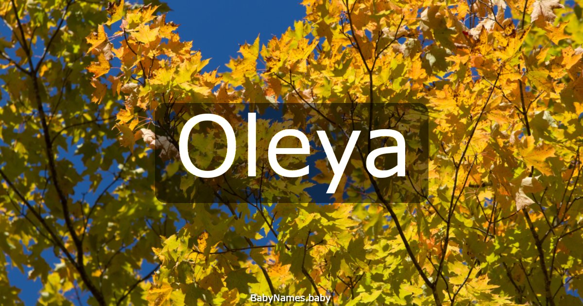 Oleya