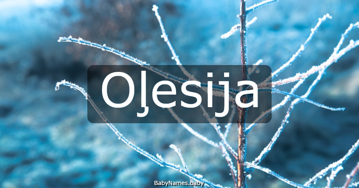 Oļesija