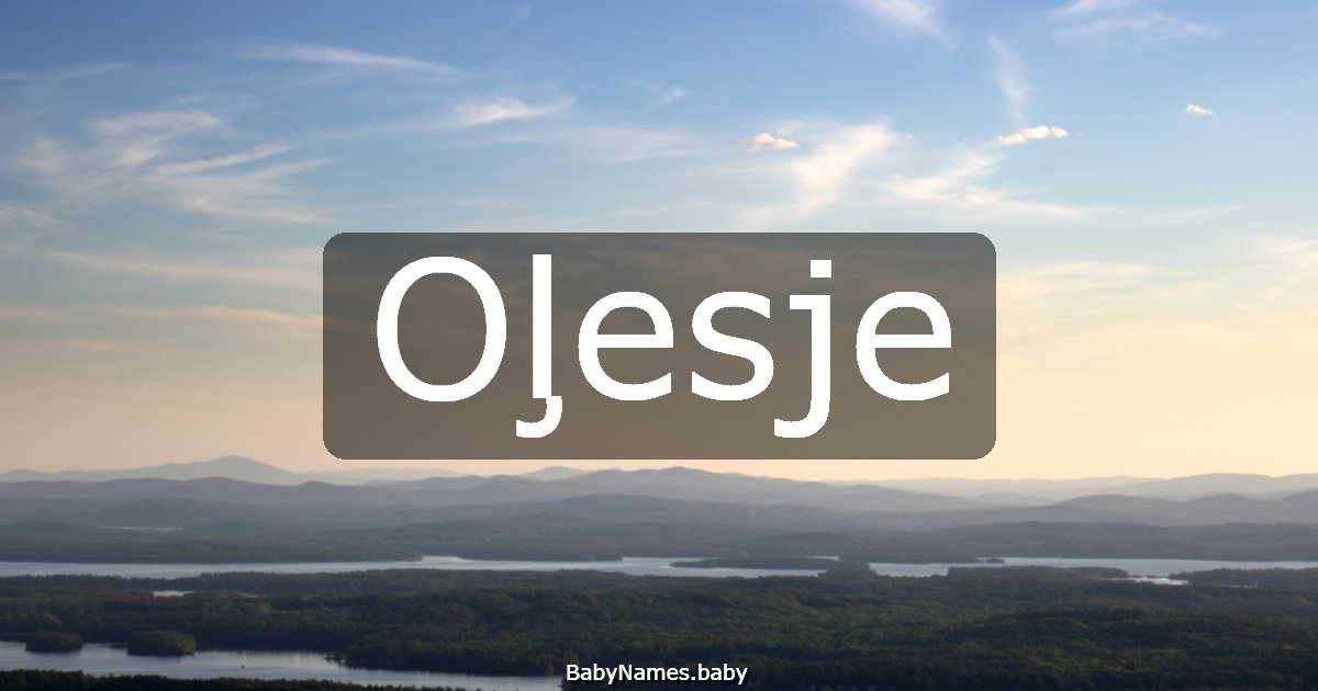 Oļesje