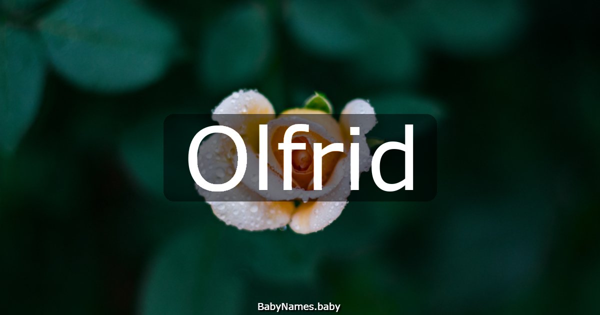 Olfrid