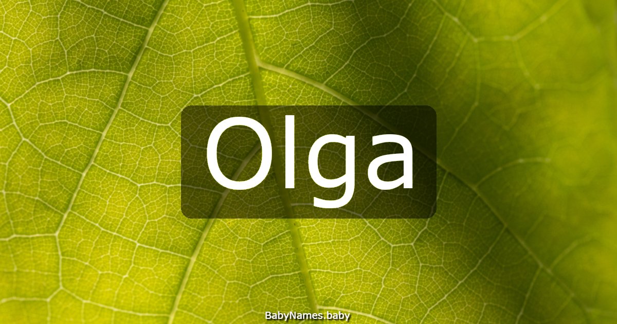 Olga