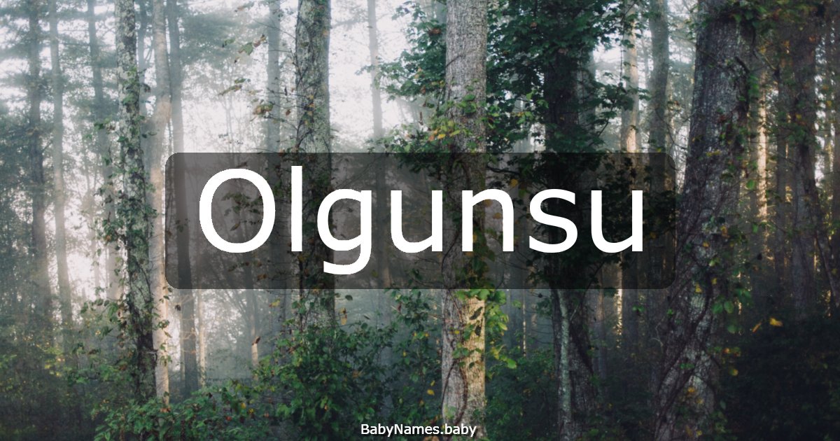 Olgunsu