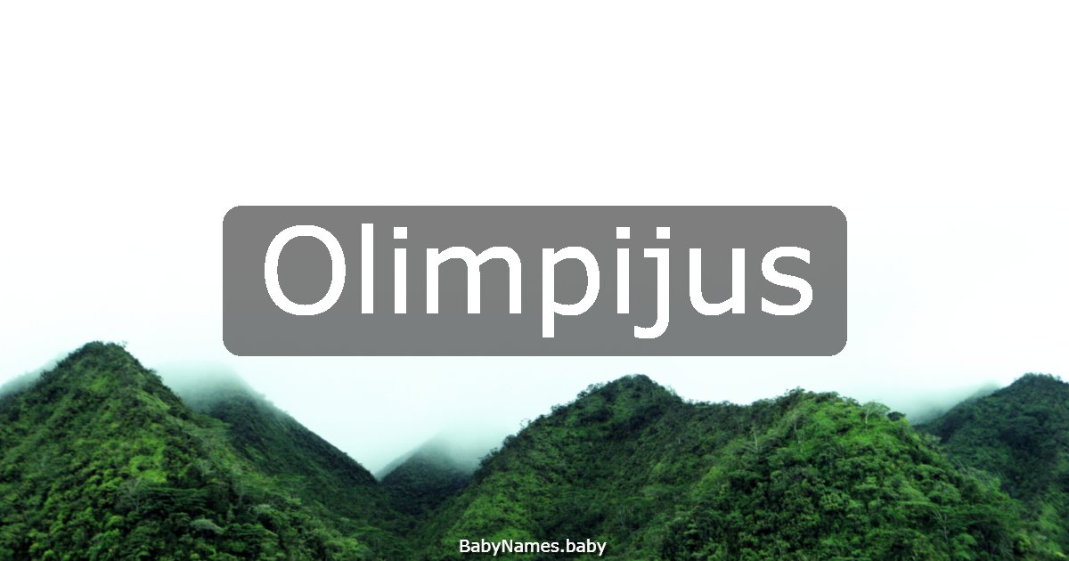 Olimpijus