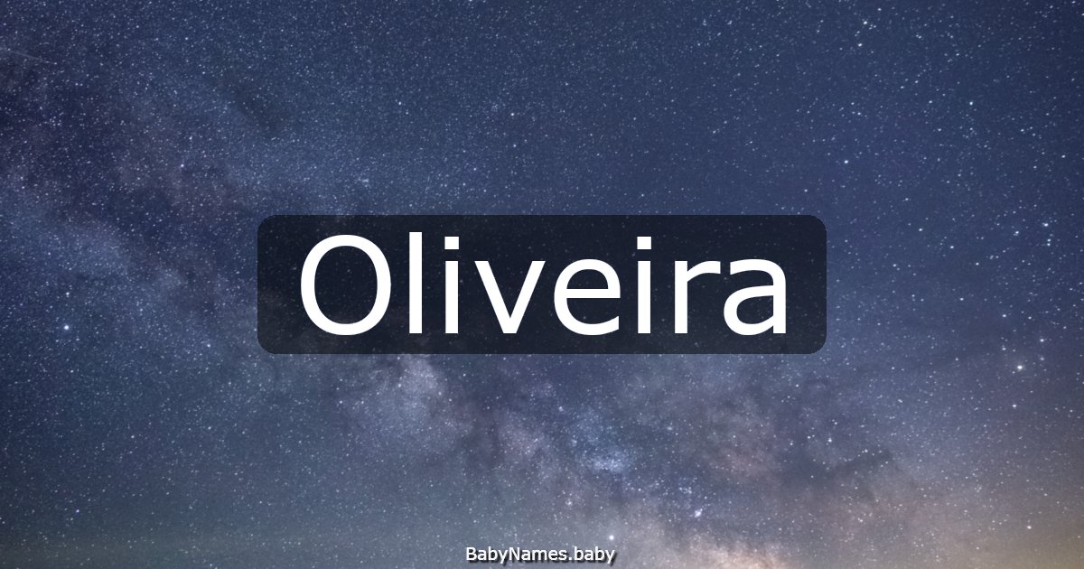 Oliveira