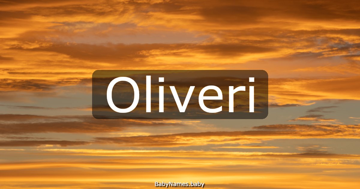 Oliveri