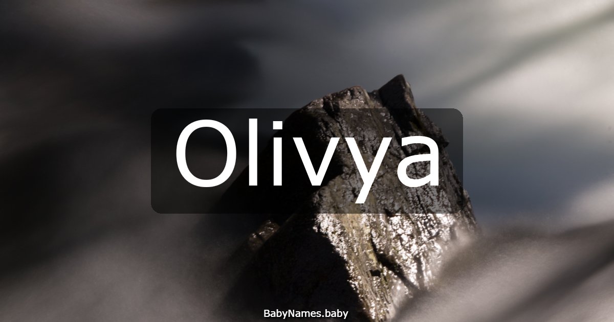 Olivya