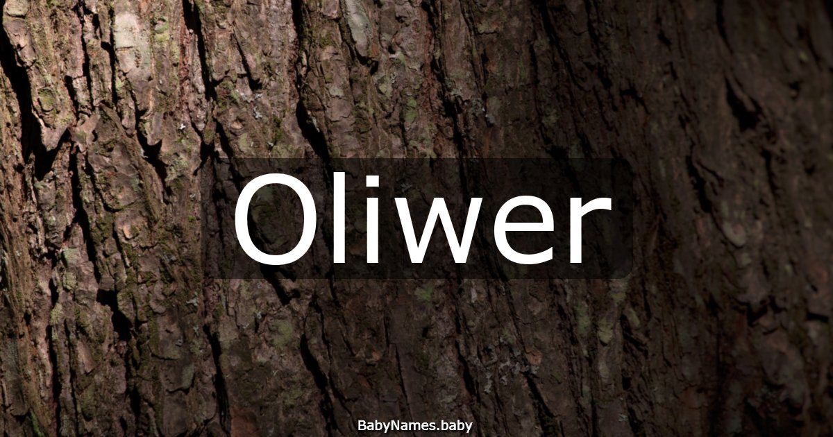 Oliwer