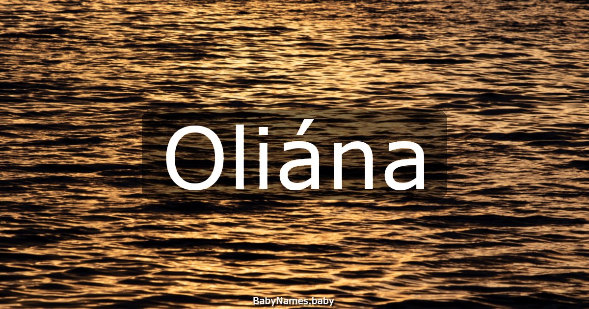 Oliána