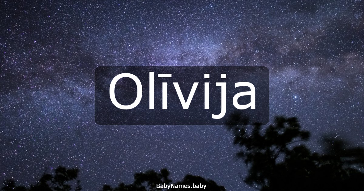 Olīvija