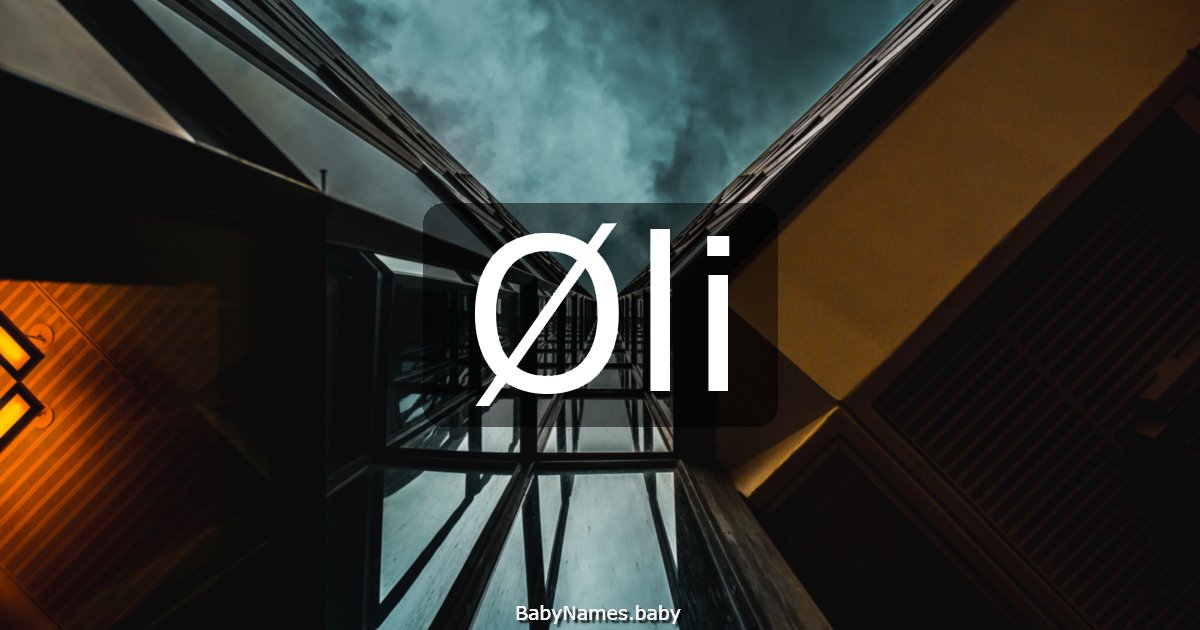 Øli
