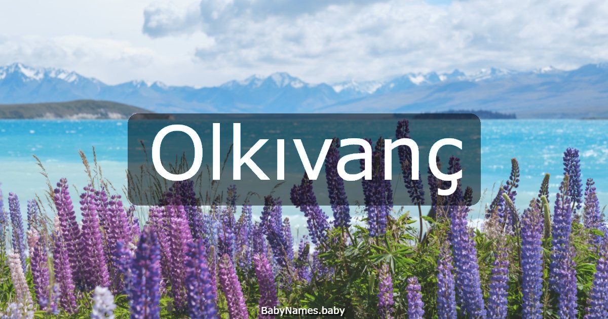 Olkıvanç