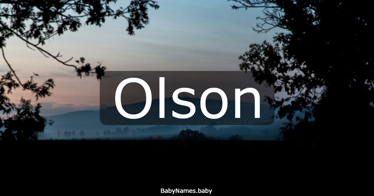 Olson