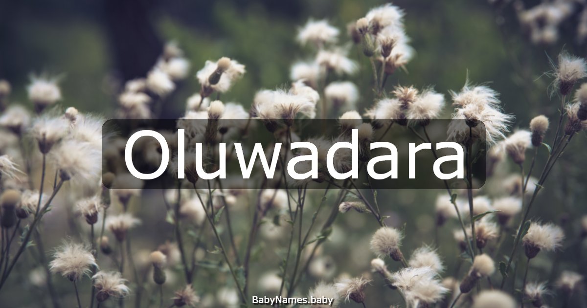 Oluwadara