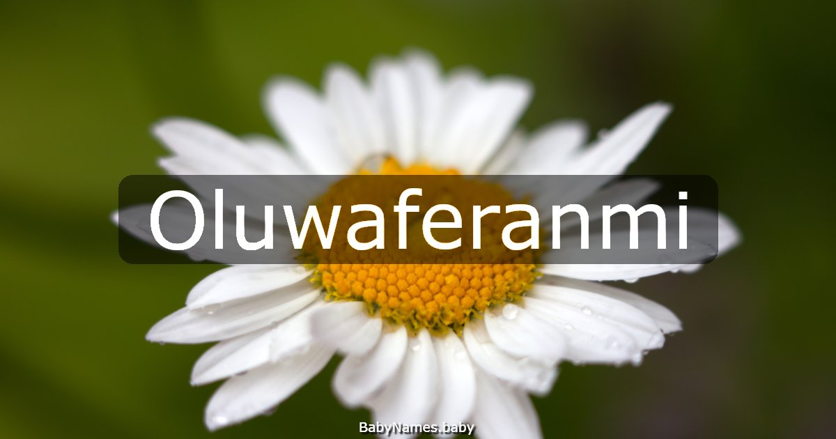 Oluwaferanmi