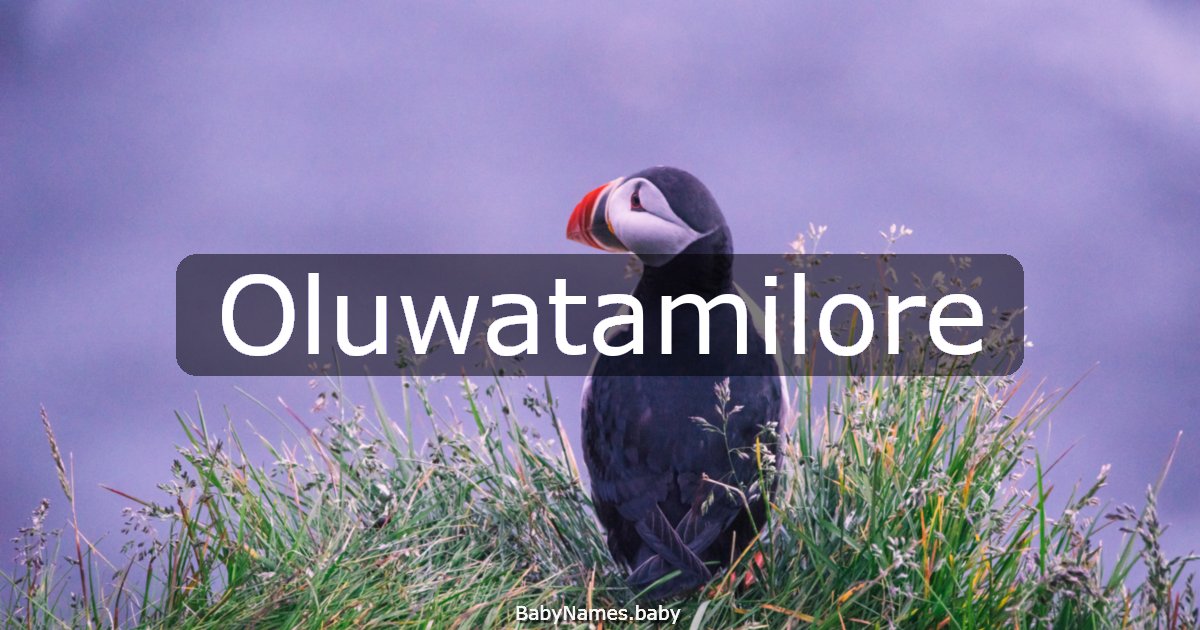 Oluwatamilore